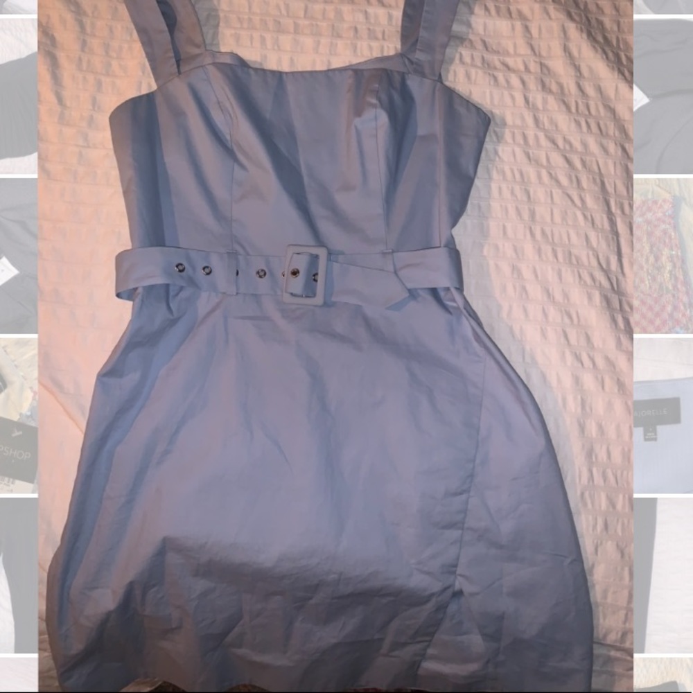 PRECIOUS POWDER BLUE DRESS size small